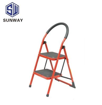 China Folding ladders wholesale good quality red scaffolding customized steel ladder for sale