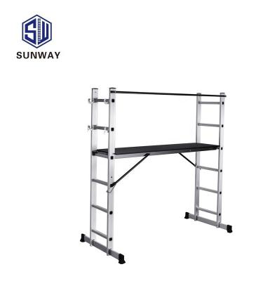 China Folding Ladders Stage Building Construction Scaffolding Stair Ladder Good Quality Platform for sale