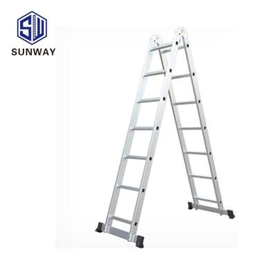 China Folding Ladders Design A Step Aluminum Contemporary Folding Ladder Free Spare Parts Universal for sale