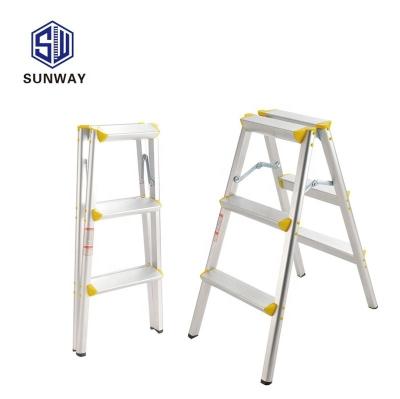 China Folding Ladders Folding Stools 3 Step Folding Step Ladder Stool Lightweight Folding for sale