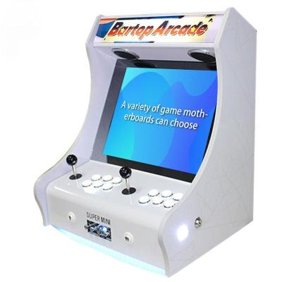 China Wood 2 Player Video Box Bartop Arcade Game Machine 19 Inch Game Cabinet Bartop Joystick Coin Operated Jamma Board for sale