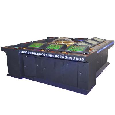 China Super Smart Rich Man Electronics Game Smart 12 Metal Roulette Casino Machine for sale