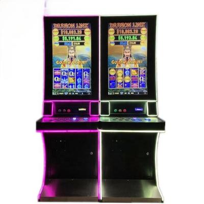 China Metal+Acrylic / Customize Gaming High Panel Vertical Dragon Link Golden Century Slot Profit Screen Cabinet For Amusements for sale