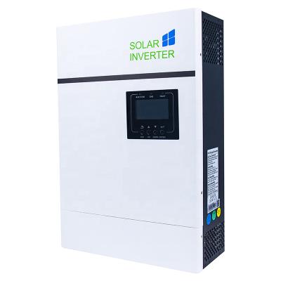 China Solar Power System Home Sacolar dc to high frequency ac 24V inverter pure sine wave off grid inverter work  without batteries 3000va 3000W for sale