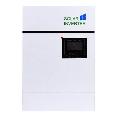 China Solar Power System Home Sacolar 3.5kw Four Units Support One Phase Max Pure Sine Wave Solar Mppt Inverter Off Grid for sale