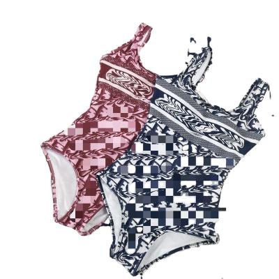 China Wholesale Luxury Plus Size Triangle Bikini Letter Print Designer Swimsuits Famous Brands Women's Sexy Swimwear Swimwear for sale