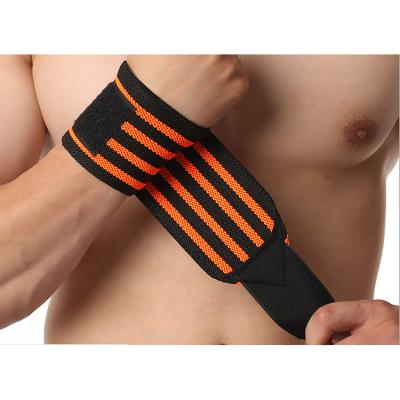 China Other Customized Sports Pad Fits Fitness Strength Training Wrist Brace Support Weightlifting Wrap Wristband for sale