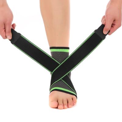 China Volleyball Football Badminton New Multi-function Foreign Trade Nylon Material Light And Breathable Adjustable Ankle Support Belt for sale