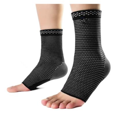 China Volleyball Football Badminton Neoprene Adjustable Breathable Waterproof Ankle Straps Support Brace for sale