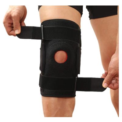 China 2022 Newest Black Knee Pad Cycling Durable Sports Adjustable Knee Pads for sale