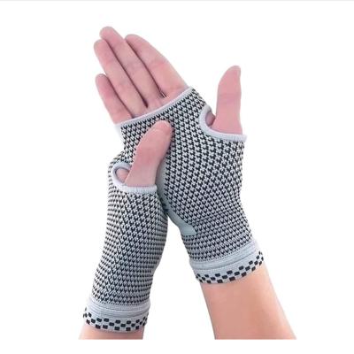 China 2022 volleyball football monte badminton the latest sweat-absorbent support wrist care knitted sports glo ves custom made for sale