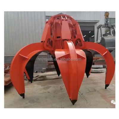 China Durable Orange Peel and Excavator Grab Bucket for sale