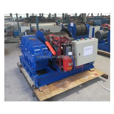 China Power construction high speed hydraulic winch and 230v electric mini winch for sale