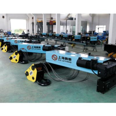 China European Electric Wire Rope Hoist Lifting Goods Crane for sale