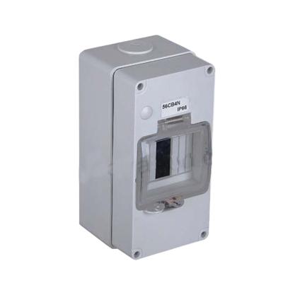 China 4 Pole IP66 Plastic Junction Box IP67 Enclosure Plastic Power Distribution Box for sale