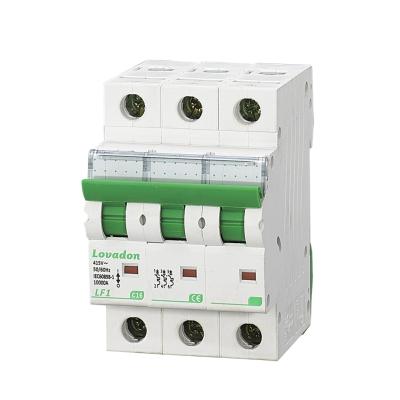 China New Type Green Color 20 Amp Micro Circuit Breaker MCB Miniature Circuit Breaker 10kA for sale