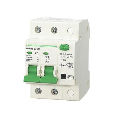 China Circuit Breaker Manufacturers 4Amp F1 RCBO Residual Current Circuit Breaker 6/10kA for sale