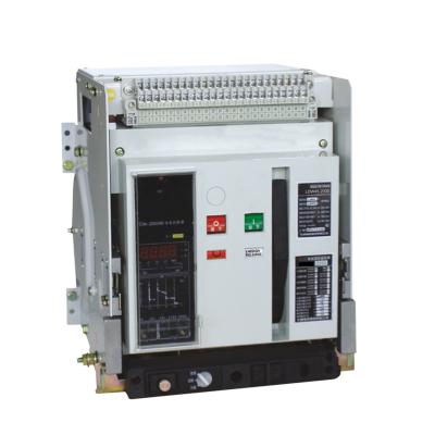 China 3P/4P ACB 1600A Vacuum Plastic Circuit Breaker Fixed Intelligent Air Circuit Breaker for sale