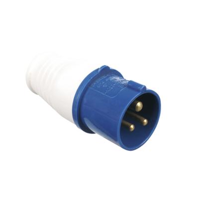 China 16 32 Amp Industrial 3 Pin Plug 220-240V LTH 013 023 Industrial Plug and Socket Male Female Plug for sale