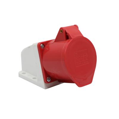 China Industrial IP44 Industrial Plug 125 16 RED Three Phase Plug LTH 115 Amp And Plug for sale