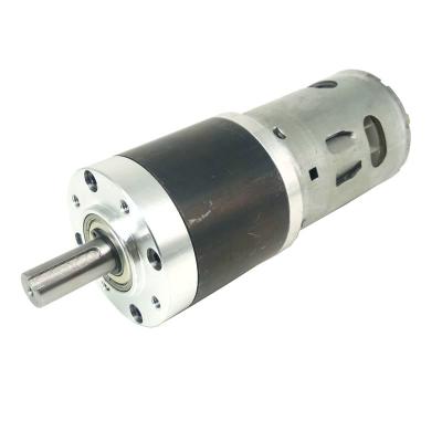 China Totally Enclosed Shaft 24V DC Motor High Torque 12V 8Nm High Power DC Planetary Electric Motor for sale