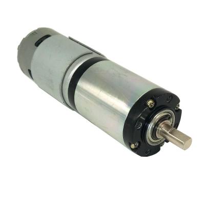 China 12V 24V DC Motor 555 High Torque Totally Enclosed 1500Rpm Gear775 Low RPM Geared DC Motor for sale