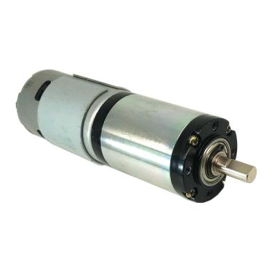 China Totally Enclosed 24V DC Motor Torque Reductor Rs 775 12V 300Rpm 3Nm High Torque DC Gear Motor for sale