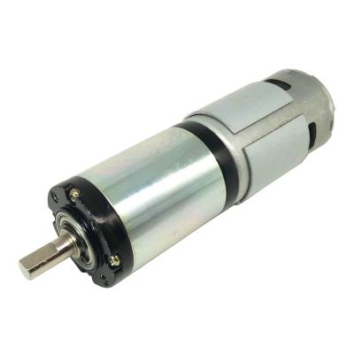 China 770 DC 24V Motor 5Nm 200Rpm Planetary Gear 100W 12V 200Rpm Totally Enclosed Gear DC Motor With Gear Box for sale