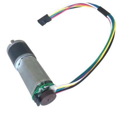 China Specifications 9V Motor Low RPM Micro DC 5V DC Speed ​​N20 Motor Totally Enclosed 6V DC Motor With Encoder for sale