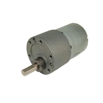 China Mini Dc Motor 3V 24V Totally Enclosed Electric Motor 37 mm 6V 12V DC Speed ​​Motor for sale