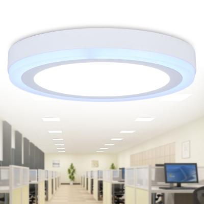 China Factory wholesale modern simple round ceiling ultra-thin chandelier panel energy saving surface mounted led panel light for sale