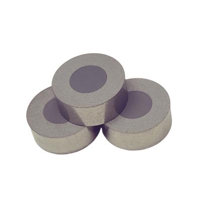 China Thermally Stable Tungsten Carbide PCD Diamond Wire Drawing Die Blank/PCD Backed Blank For Wire And Cable PCD Die Blanks for sale