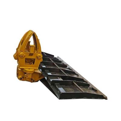 China Railway maintenance rail sleepers loading and unloading attachments grapple for sale