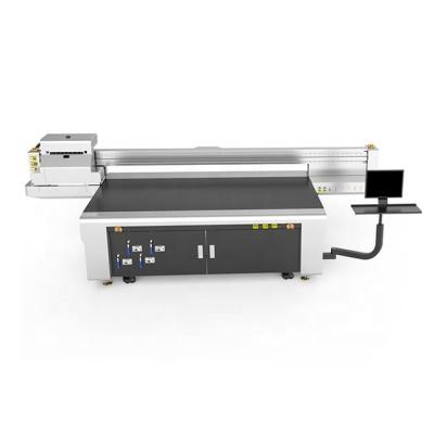 China GH2220 G5 Large Size Flatbed Metal UV Varnish Wood Glass Printer Hotels UV Printer 2.5 Meter for sale