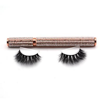 China Wholesale Free Shipping Natural Private Label 16Mm Siberian Mink Lashes 10d Long Seller With Custom Eyelash Packaging Box for sale