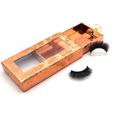 China Siberian 5D Mink Eyelash Drop Shipping Natural Private Label 5D Mink Strip Lashes 16mm Long Sample Supply for sale