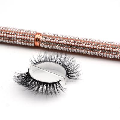 China Long Natural Ready To Ship 2021 18mm Mink Eyelash Dramatic 10D Soft Bushy 18mm 18mm for sale