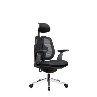 China Hot Selling Extendable Products Accent Mesh Office Chair Full Chairs Furniture 3D PU Armrest Modern Ergonomic Office Chair for sale