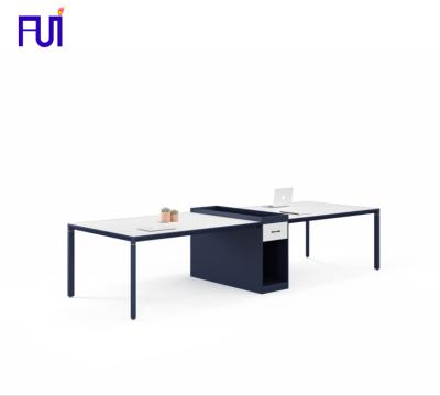 China Hot Sale Extendable Negotiation Table Modern Conference Table Wooden Meeting Table Furniture for sale