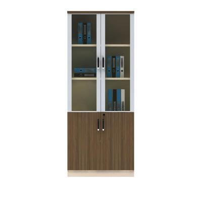 China Factory Direct Selling Closet Design 2 Doors Office Expandable Glass Storage File Cabinet Steel File Side Cabinet for sale