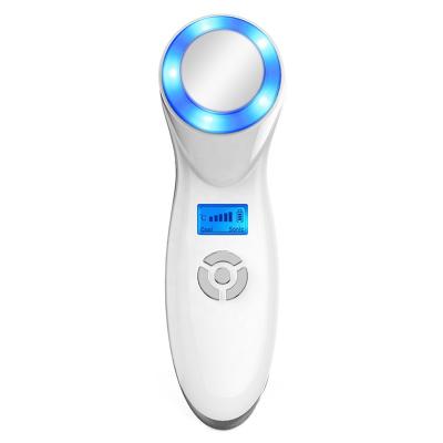 China LED Wrinkle Remover Hot And Cold Facial Massager Peel Tighten Face Lift Beauty Care Instrument Face Beauty Massage Machine For Face for sale