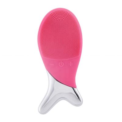 China Acne treatment silicone face beauty personal care sonic facial cleansing brush waterproof mini and itembeauty cleanse for sale