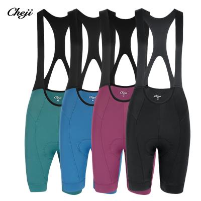 China Cheji pants bib shorts team customization OEM factory clothing design QUICK DRY recycling manufacturing and production for sale