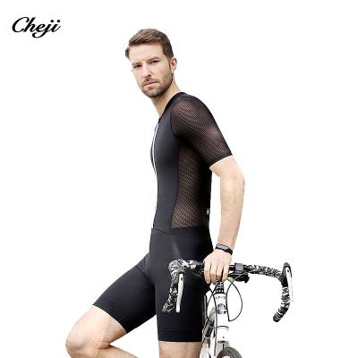 China CHEJI Breathable Men Cycling One Piece Short Tank Top Fits Pro Cycling Tank Top Fits Summer Road Bike Breathable Tank Top Quick Dry Triathlon for sale