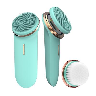 China High Quality Deep Cleansing Silcone Exfoliator Soft and Massager Silicon For Face Silicone Cleanser Facial Brush for sale