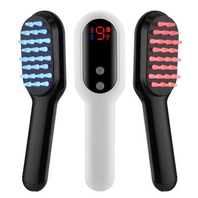 China For Home Use Hot Selling Vibration Home Head Led Light Scalp Massager With Phototherapy for sale