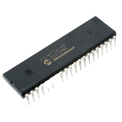 China Consumer Electronics PIC16F74-I/P Microcontrollers MCU 40-Pin 5V PIC16F74-I/P 8-Bit Flash IMAGE RISC 7KB for sale