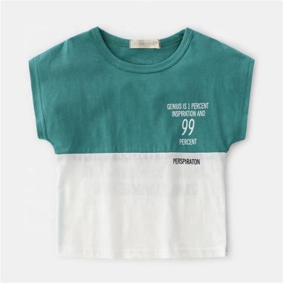 China QUICK DRY kids fashion summer boys T-shirt factory Bangladesh Custom Logo Printed for sale