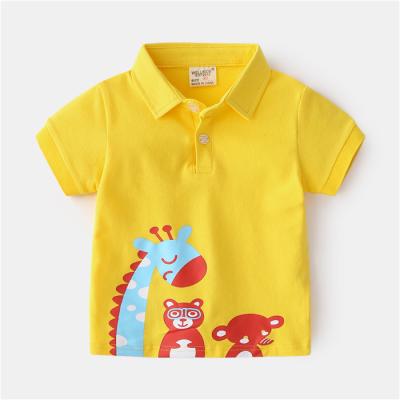 China Breathable Summer Cotton Organic Mumbai Sport Kids 1 Dollar Crew Neck Kids Cartoon T-shirt Printing In China Croatia For 3 Years for sale