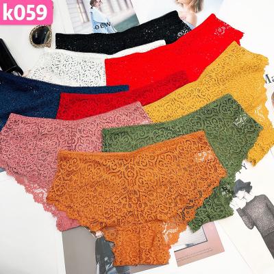 China New Arrival New Design Cotton Belly Lace Ladies Breathable Panties Breathable Sexy Triangle Panties for sale